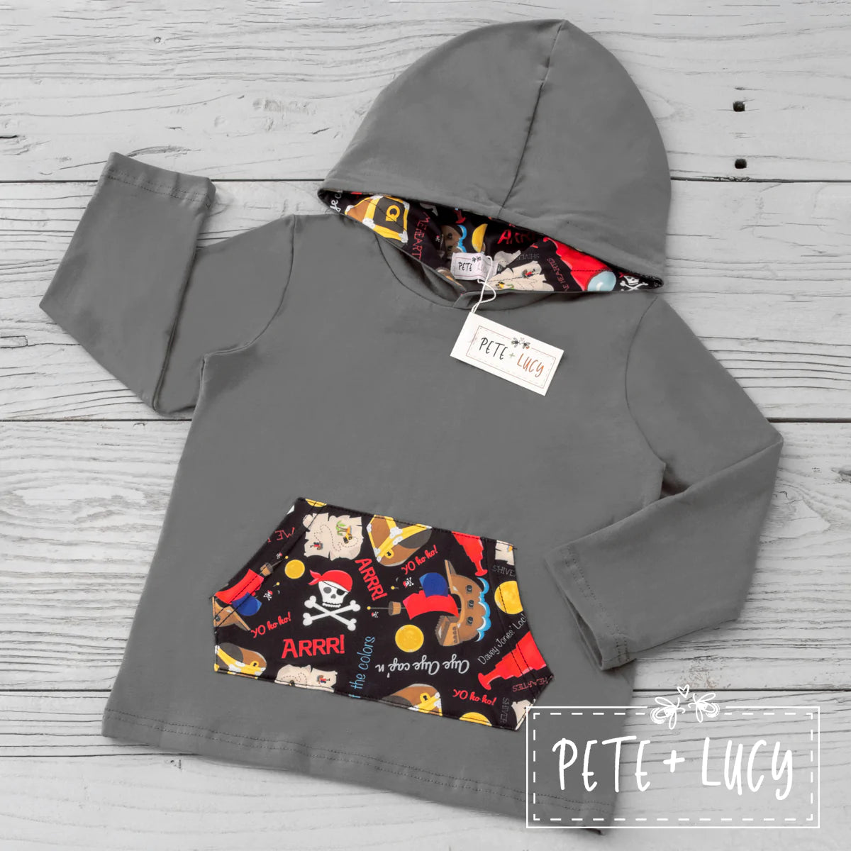 Fun Pirates - Boy Hoodie