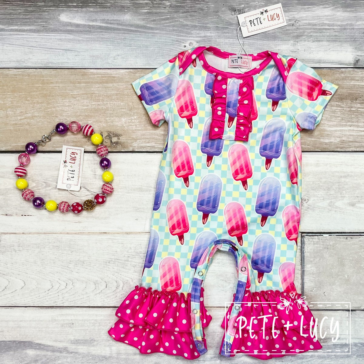 Sweet Popsicle Infant Romper